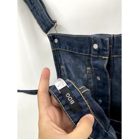 Urban Outfitters BDG Denim Dark Wash Overall Dress - Picture 3 of 3